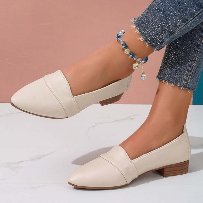 Wsuwane buty damskie, płaskie, – Womens Heels recenzja i cena