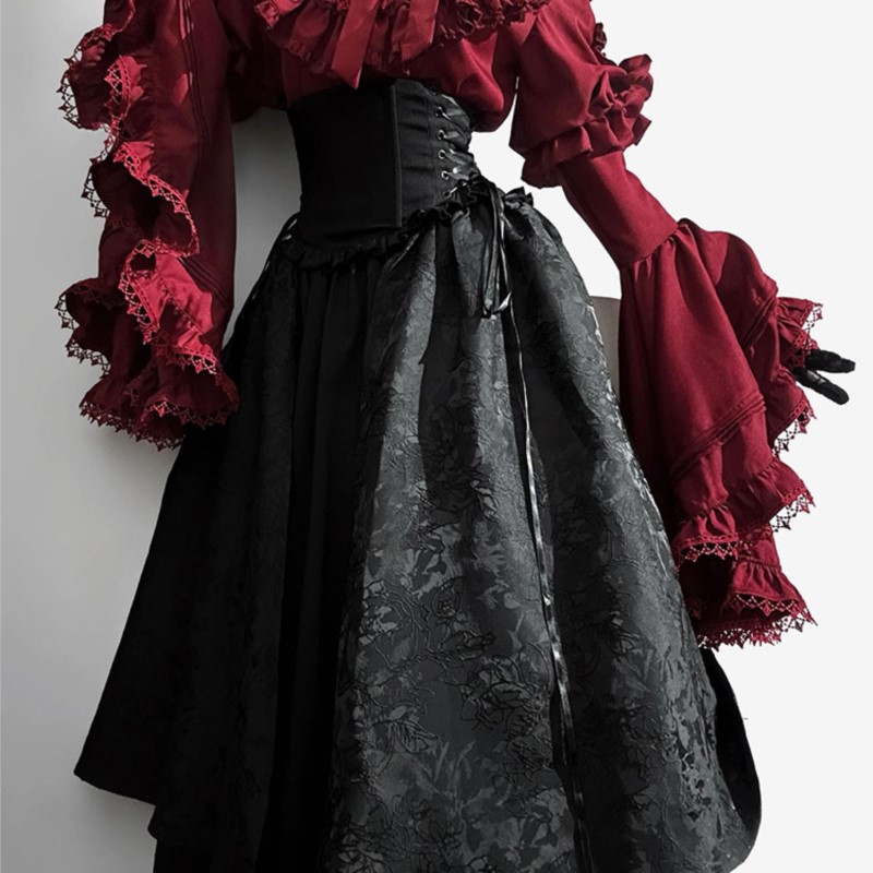 Sukienka na Halloween w kolorz – Women'S Red Formal Wear recenzja i cena