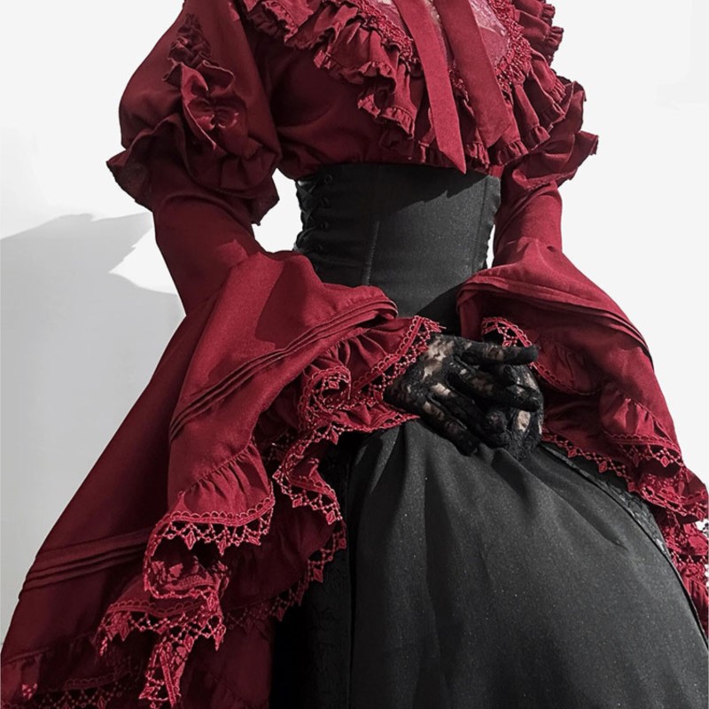 Sukienka na Halloween w kolorz – Women'S Red Formal Wear recenzja i cena
