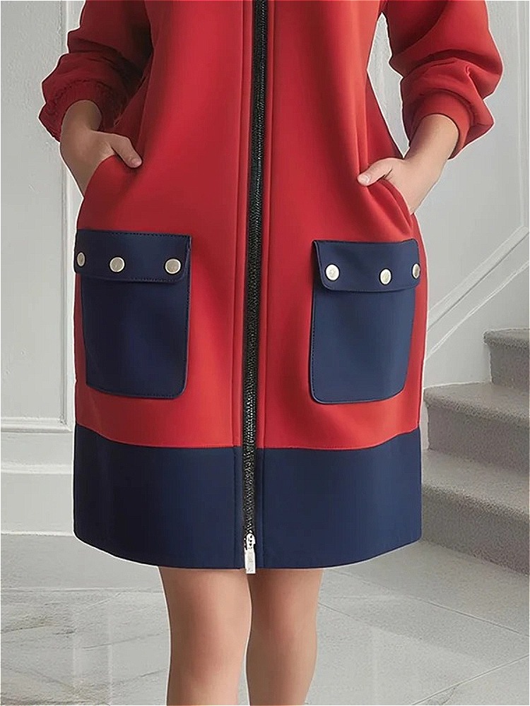 Modigirl Sukienki z długim ręk – Women'S Red Formal Wear recenzja i cena