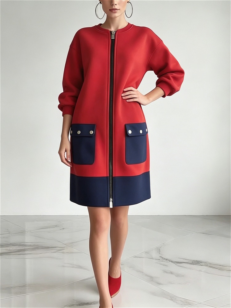 Modigirl Sukienki z długim ręk – Women'S Red Formal Wear recenzja i cena