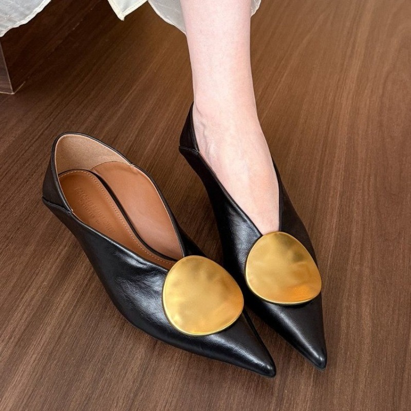 Wsuwane damskie baleriny z ost – Womens Heels recenzja i cena