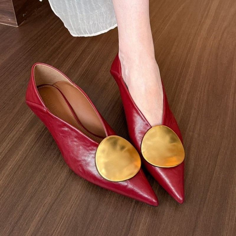 Wsuwane damskie baleriny z ost – Womens Heels recenzja i cena